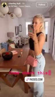 Charley Hull ( via Charley Hull's Instagram story)